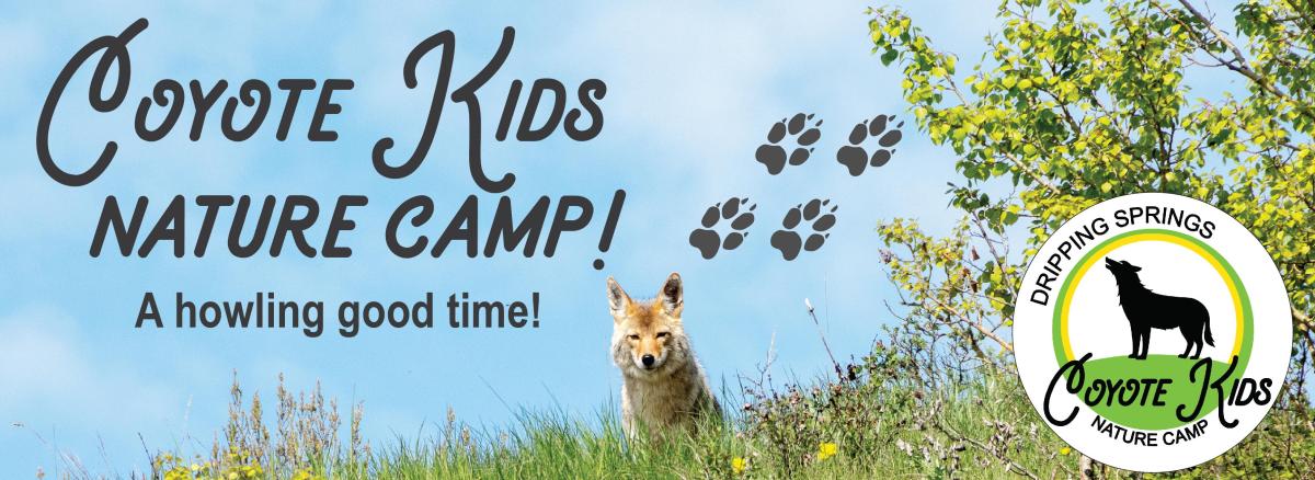 Coyote Kids Nature Camp Banner
