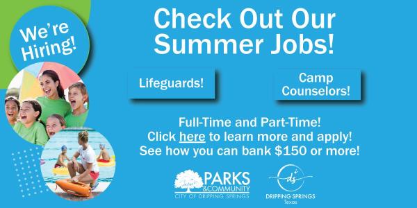 Summer Jobs Banner