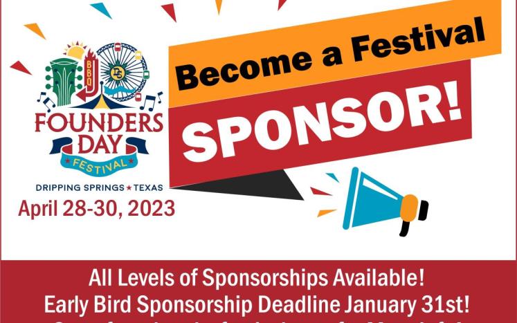 2023 founders day sponsor graphic